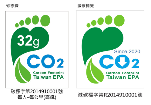 台灣碳標籤和減碳標籤