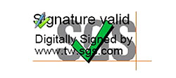 SGS Signature valid